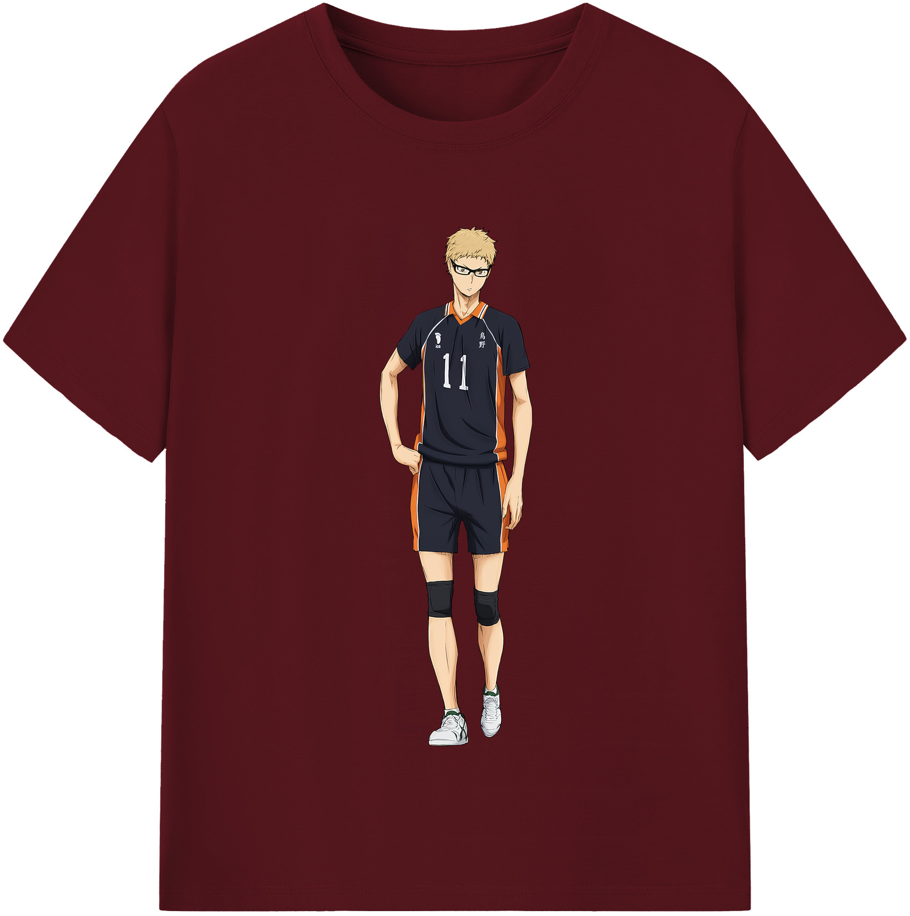（画像用） ハイキュー!! Haikyu!! 綿100％半袖Tシャツ（フロントプリント）